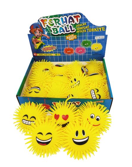 Φωτογραφία προϊόντος: Blue Toys Mπαλάκι Αχινός Emoji Με Φως (MKO470189)