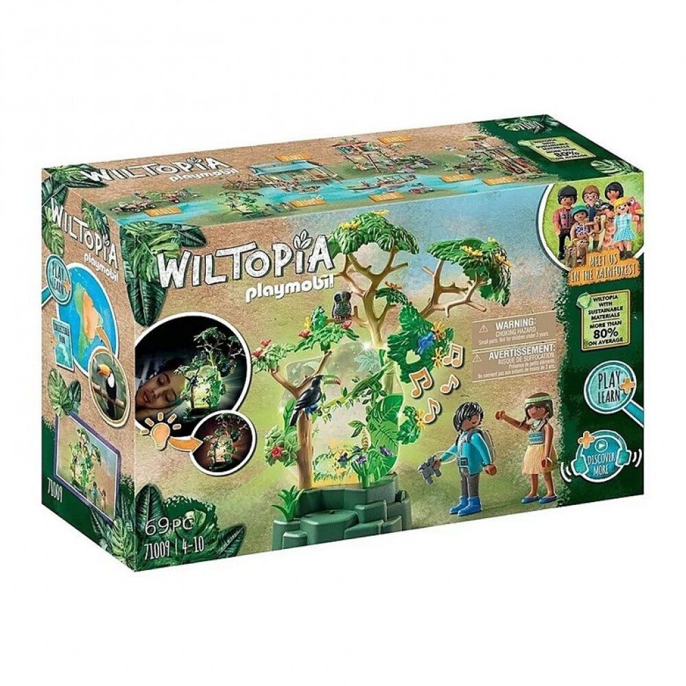 Φωτογραφία προϊόντος: Playmobil Wiltopia: Φωτιζόμενο Τροπικό Δέντρο και Εξερευνητές (71009)