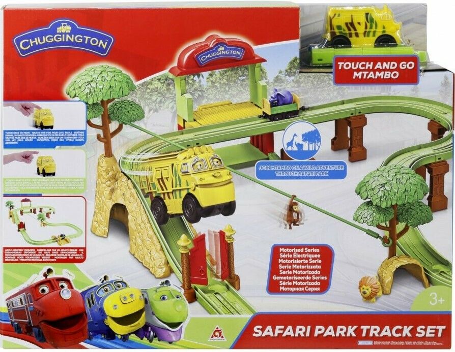 Φωτογραφία προϊόντος: Chuggington Τρενάκια Safari Adventure Track Set (890601)