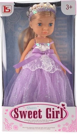 Φωτογραφία προϊόντος: Blue Toys Κούκλα Sweet Girl Πριγκίπισσα 24 εκ. (MKO402860)
