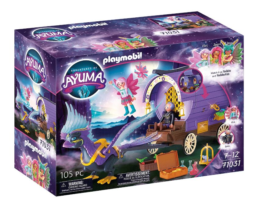 Φωτογραφία προϊόντος: Playmobil Adventures of Ayuma: Νεραϊδοάμαξα με Πουλί Φοίνικας (71031)