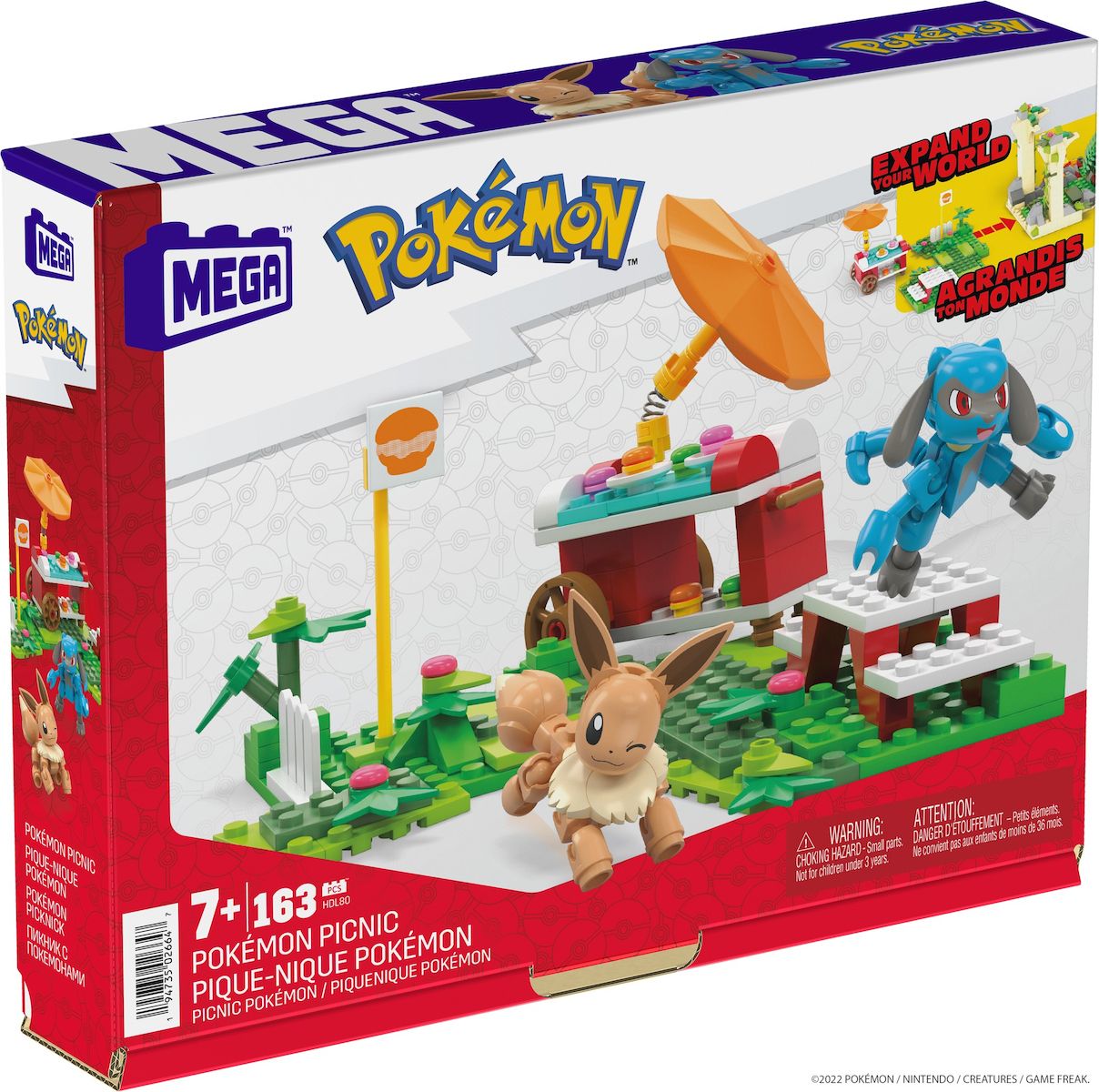 Φωτογραφία προϊόντος: Mattel Mega Pokemon Adventure Builder Poke Puff Picnic (HDL80)