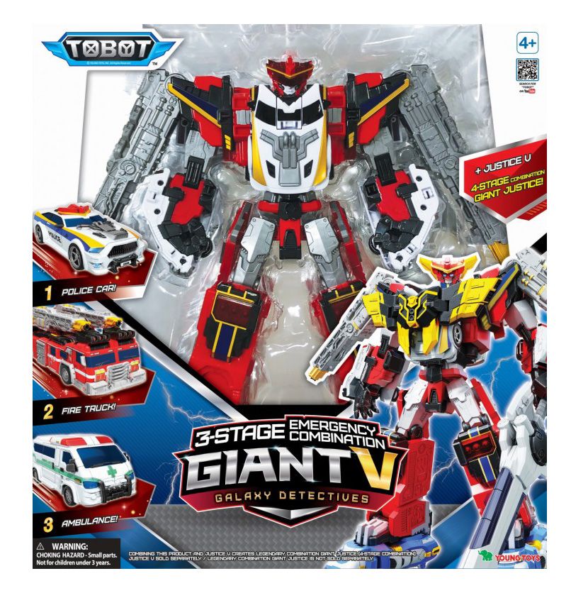 Φωτογραφία προϊόντος: Just Toys Tobot Galaxy Detectives Giant (301120)