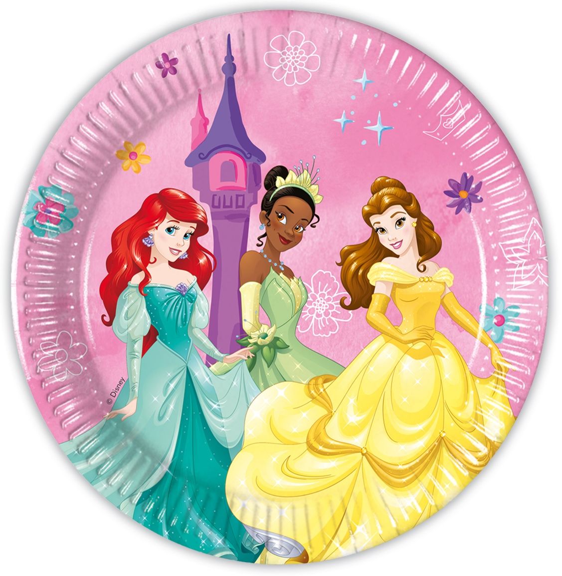 Φωτογραφία προϊόντος: Procos Party Πιάτα Μεσσαία Decorata Princess Live Your Story 20 εκ. (94053)