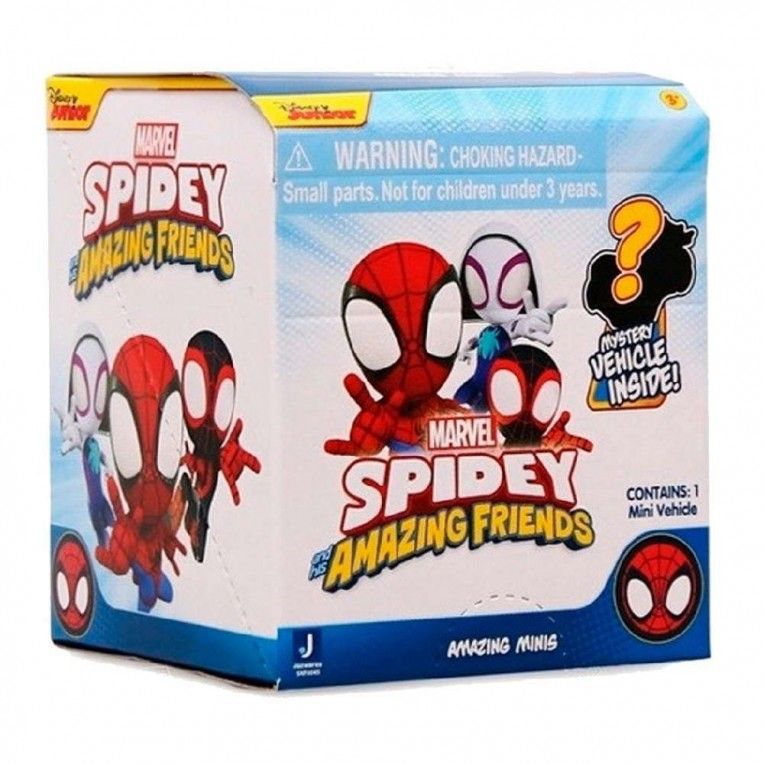 Φωτογραφία προϊόντος: ΟΕΜ Spidey Οχημα Με Φιγούρα 5 εκ. W1 σε 8 Σχέδια (JWS00045-A)