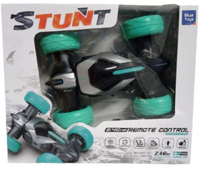 Φωτογραφία προϊόντος: Blue Toys R/C Τηλεκατευθηνόμενο Αυτοκινητάκι Stunt Car με Μουσική και Ήχους (MKO528176)
