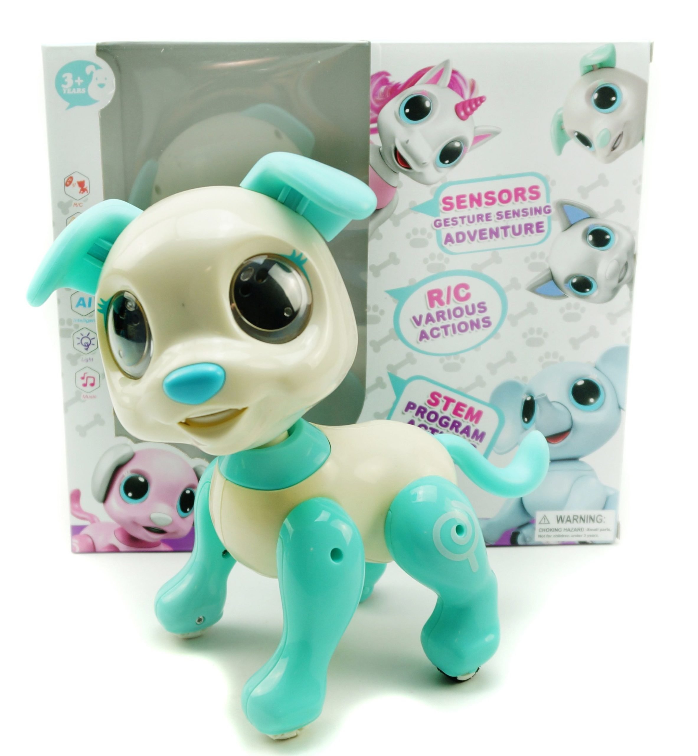 Φωτογραφία προϊόντος: Blue Toys R/C Τηλεκατευθυνόμενο Σκυλάκι με Φώτα και Ήχους (MKO315794)