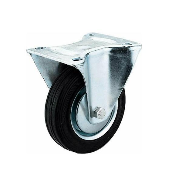 Φωτογραφία προϊόντος: OEM Ruotec 502.000.000.075 Ρόδα Βιομηχανική Μαύρη 75x22mm