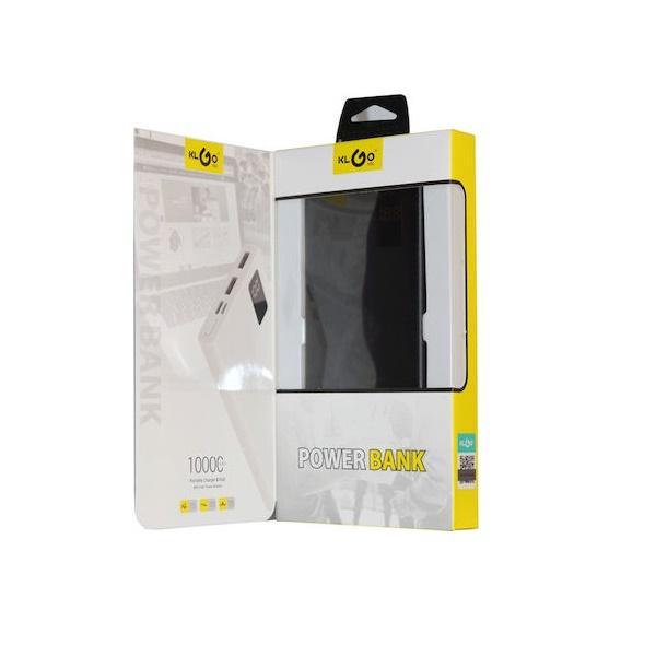 Φωτογραφία προϊόντος: OEM KLGO KP-60 Power Bank 10000mAh με 2 Θύρες USB-A Μαύρο