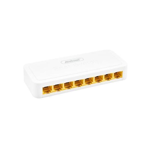 Φωτογραφία προϊόντος: OEM Andowl Q-JH03 Unmanaged L2 Switch με 8 Θύρες Ethernet