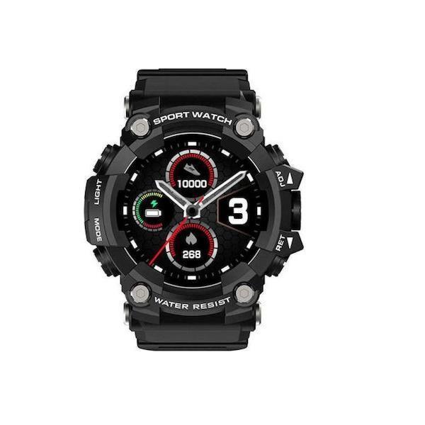 Φωτογραφία προϊόντος: OEM Manta SWT03BP Smartwatch με Παλμογράφο (Μαύρο)