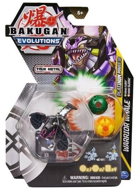 Φωτογραφία προϊόντος: Spin Master Bakugan Evolutions: Platinum Power Up - Warrior Whale (Black) (20138080)