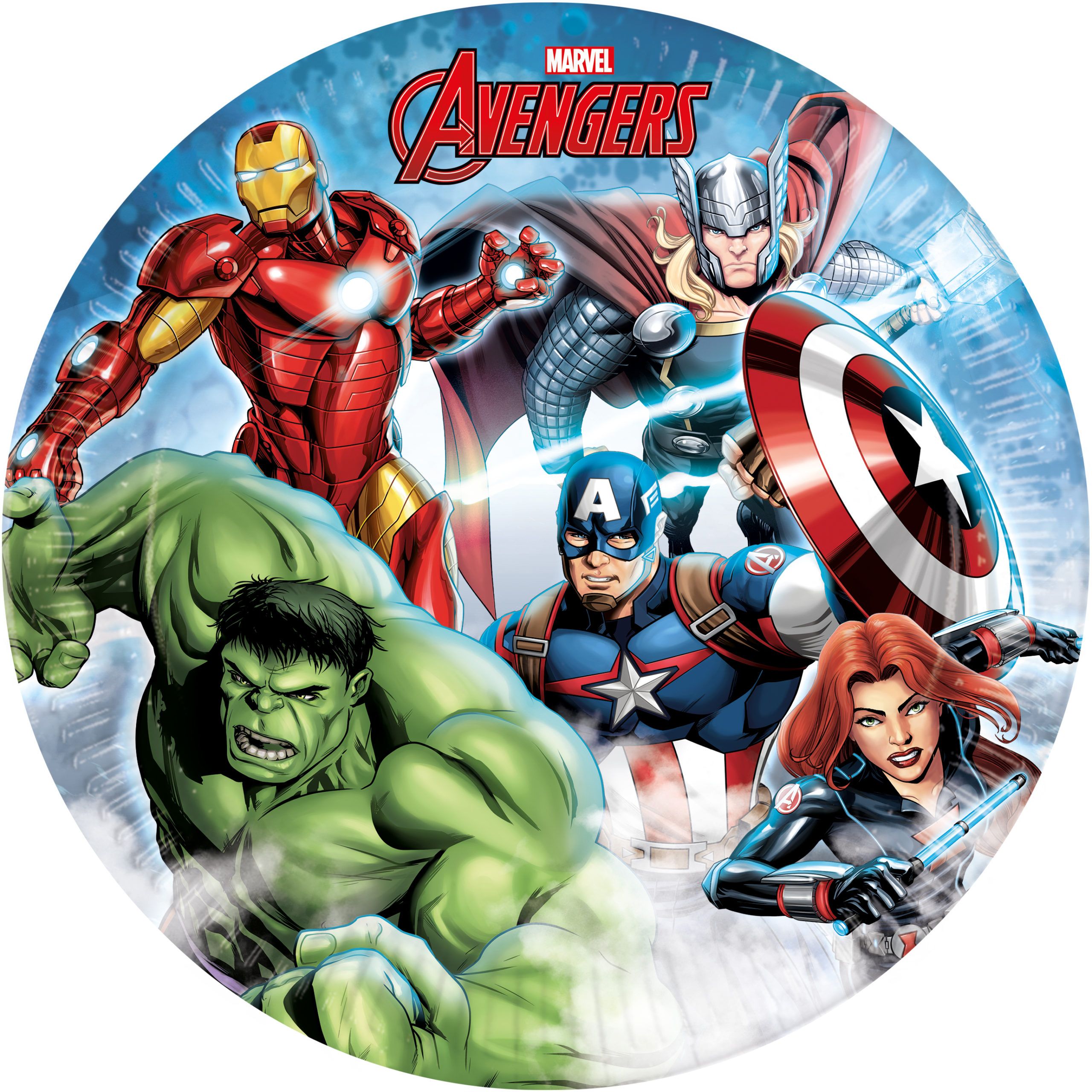 Φωτογραφία προϊόντος: Procos Party Πιάτα Μεγάλα Decorata Avengers Infinity Stones 23 εκ. (93871)