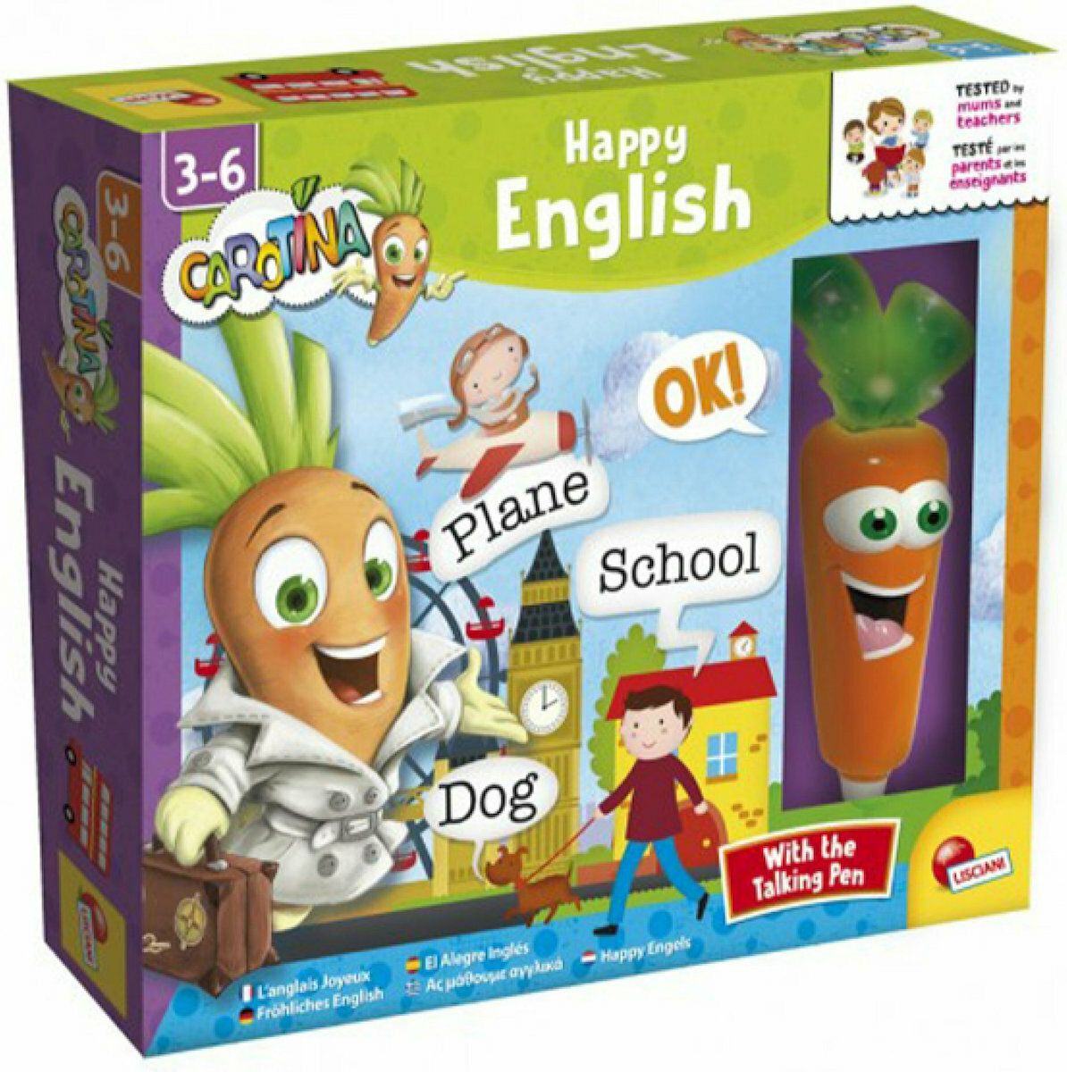 Φωτογραφία προϊόντος: Real Fun Toys Επιτραπέζιο Carotina Ηλεκτρονικό Μιλάω Αγγλικά (85606)