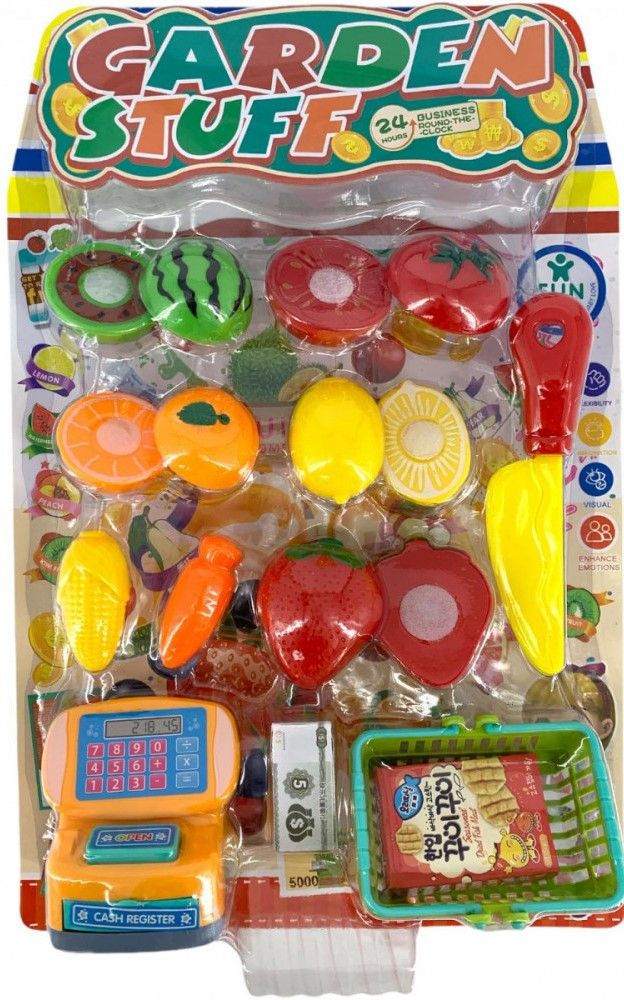 Φωτογραφία προϊόντος: Blue Toys Ταμειακή Μηχανή Με Φρούτα Και Μαχαίρι (MKL071879)