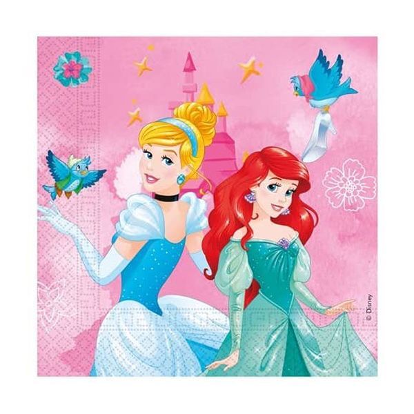 Φωτογραφία προϊόντος: Procos Party Χαρτοπετσέτες Decorata Princess Live Your Story 33X33εκ (93849)