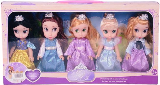 Φωτογραφία προϊόντος: Blue Toys Κούκλα Σε Κουτί Συσκευασία 5 Τεμαχίων (MKH285426)