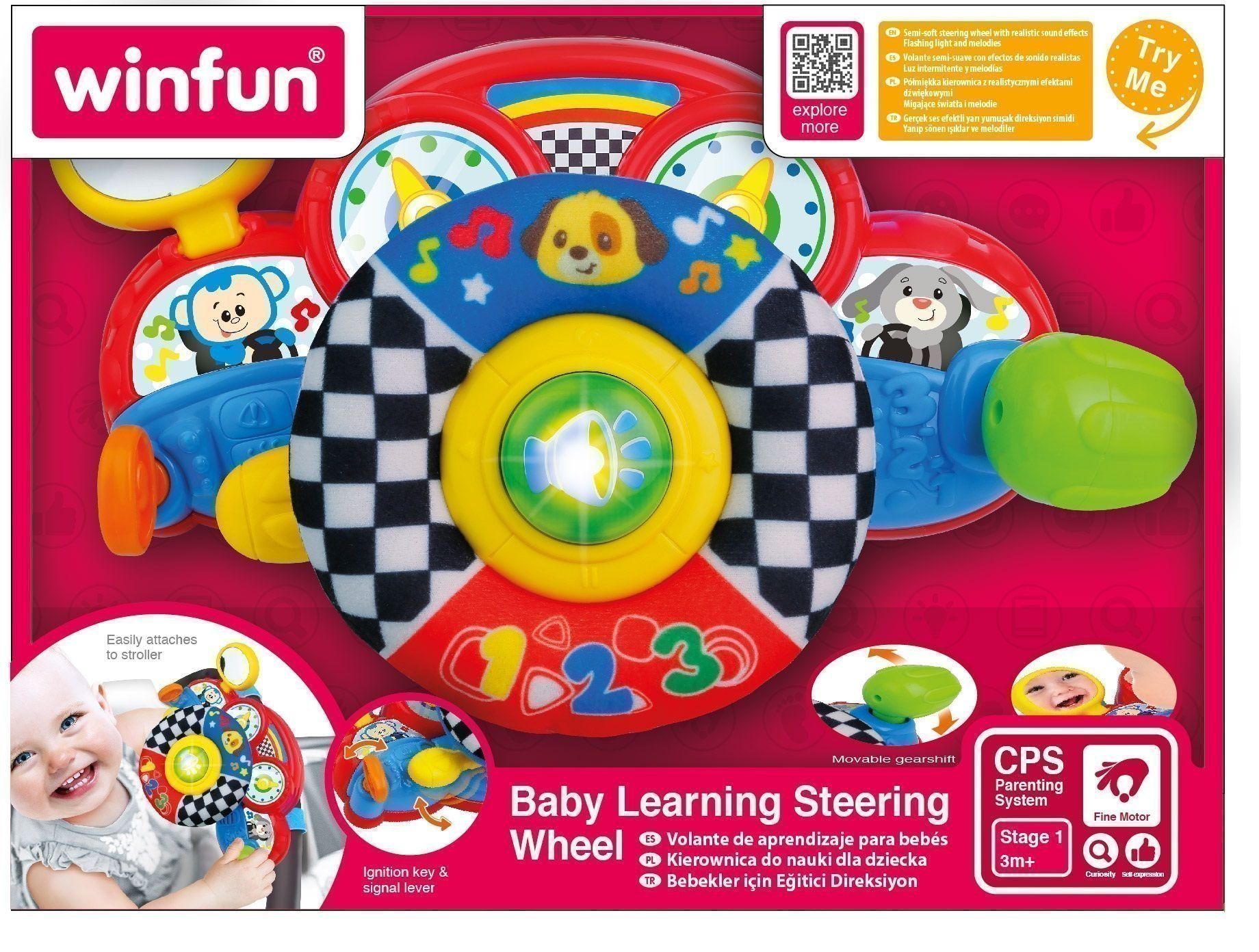 Φωτογραφία προϊόντος: Winfun Εκπαιδευτικό Τιμονάκι (0782-NL)