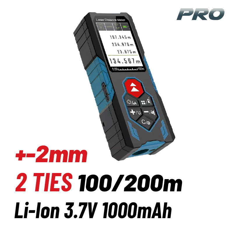 Φωτογραφία προϊόντος: BORMANN Pro BDM7100 Μετρητής Απόστασης, 2 Δεσμών Λείζερ 100/200m (078920)