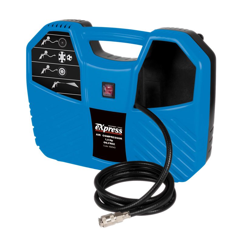 Φωτογραφία προϊόντος: EXPRESS: ΑΕΡ/ΣΤΗΣ OIL-FREE 1,5HP ΣΥΝ.ΡΟΗΣ ΜΕ ΕΞΑΡΤΗΜ. (602043)