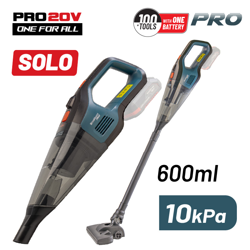 Φωτογραφία προϊόντος: BORMANN Pro BBP5360 Σκουπάκι Χειρός Μπαταρίας 20V,0.6L SOLO (073901) (χωρίς μπαταρία και φορτιστή)