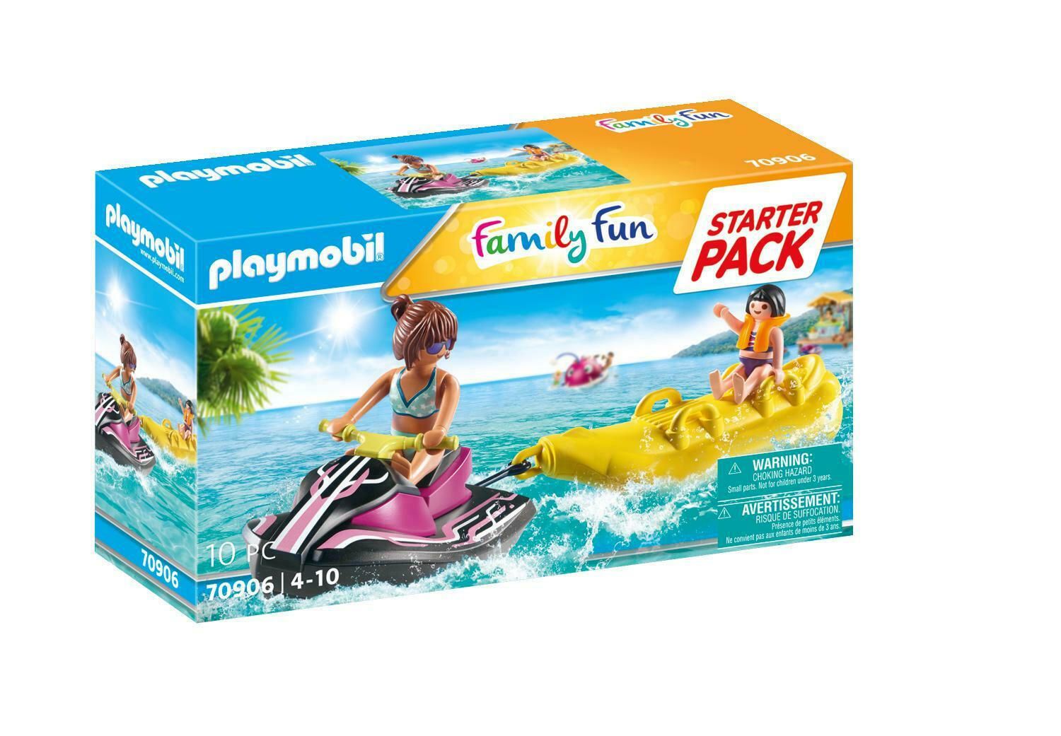Φωτογραφία προϊόντος: Playmobil Starter Pack Aqua Scooter Και Φουσκωτή Μπανάνα (70906)