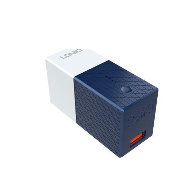 Φωτογραφία προϊόντος: OEM Power Bank 2600mAh με Θύρα USB-A Μπλε Ldnio PA307