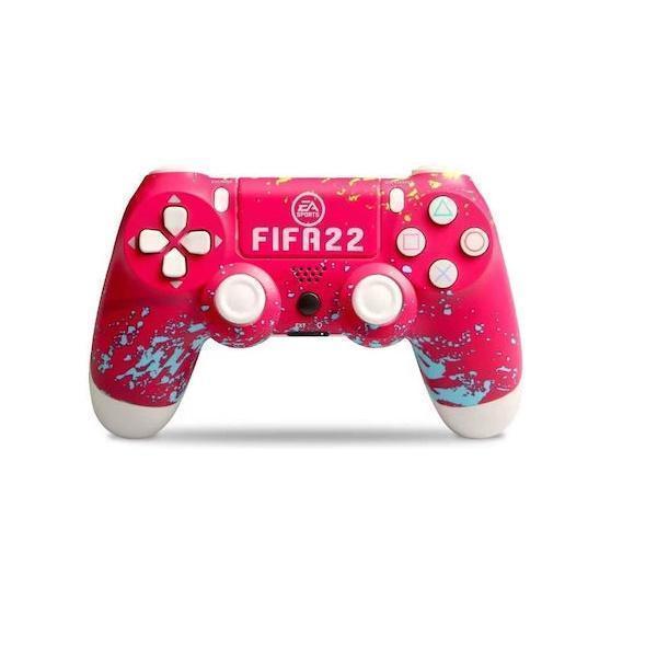 Φωτογραφία προϊόντος: OEM Ασύρματο Gamepad για PS4 Ροζ Doubleshock FIFA