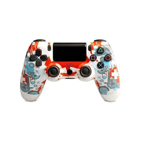 Φωτογραφία προϊόντος: OEM Ασύρματο Gamepad για PS4 Πολύχρωμο Doubleshock Gear
