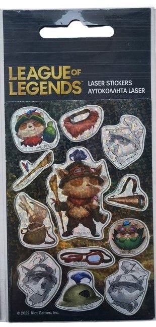 Φωτογραφία προϊόντος: Αυτοκόλλητα Laser League of Legends (213960)