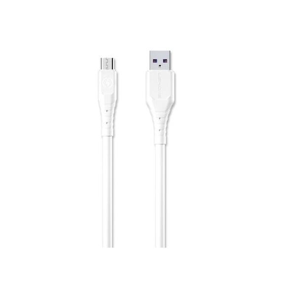 Φωτογραφία προϊόντος: OEM WK WDC-152 Regular USB 2.0 to micro USB Cable Λευκό 2m