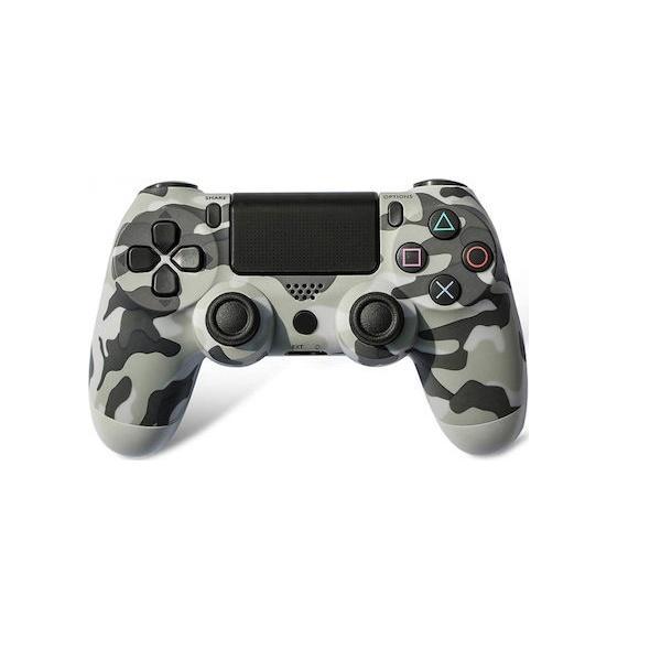 Φωτογραφία προϊόντος: OEM Ασύρματο Gamepad για PS4 Camouflage Grey Doubleshock