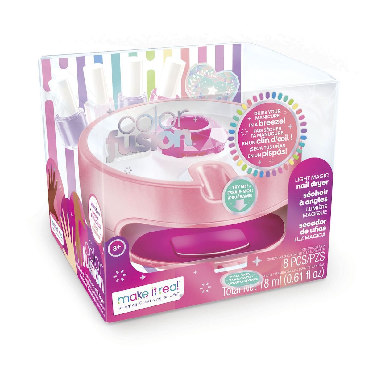 Φωτογραφία προϊόντος: Make It Real- Color Fusion Light Up Dryer (2564)