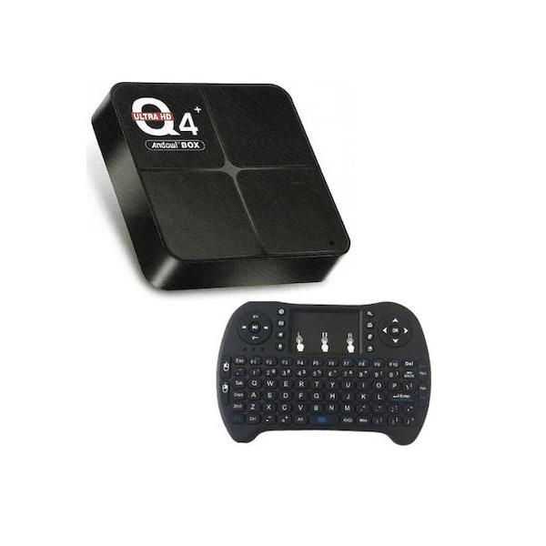 Φωτογραφία προϊόντος: OEM TV Box Q 4 PRO Mini 6K UHD με WiFi USB 2.0 4GB RAM και 64GB Αποθηκευτικό Χώρο με Λειτουργικό Android 10.0 Andowl