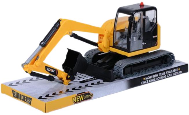 Φωτογραφία προϊόντος: Blue Toys Όχημα Friction Δοκικό Όχημα Εκσκαφέας (MKI336356)