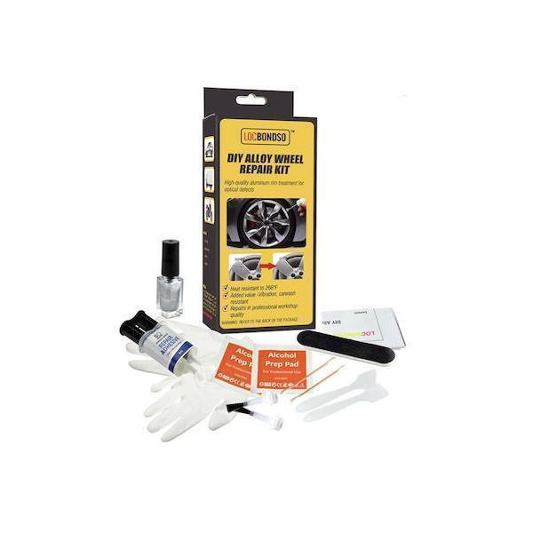 Φωτογραφία προϊόντος: OEM Locbondso DIY Alloy Wheel Repair Kit Επιδιόρθωσης για Ζάντες Αυτοκινήτου Ασημί