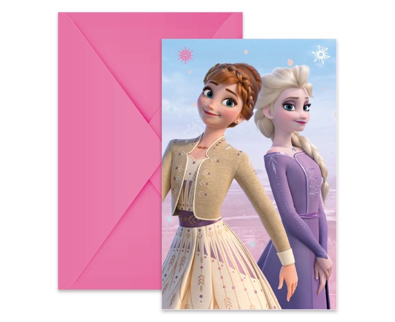 Φωτογραφία προϊόντος: Procos Party Προσκλήσεις Decorata Frozen 2 Wind Spirit (94057)