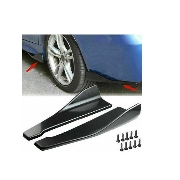 Φωτογραφία προϊόντος: OEM Spoiler Αυτοκινήτου Πλαϊνά Black Gloss Universal
