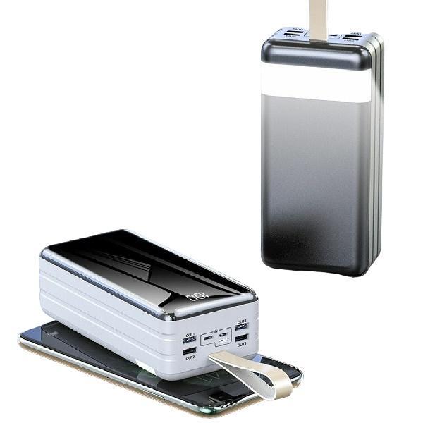 Φωτογραφία προϊόντος: OEM Power Bank 60000mah Usb οδήγησε φως τηλέφωνο φορητό εξωτερικό εφεδρικό φορτιστή μπαταριών