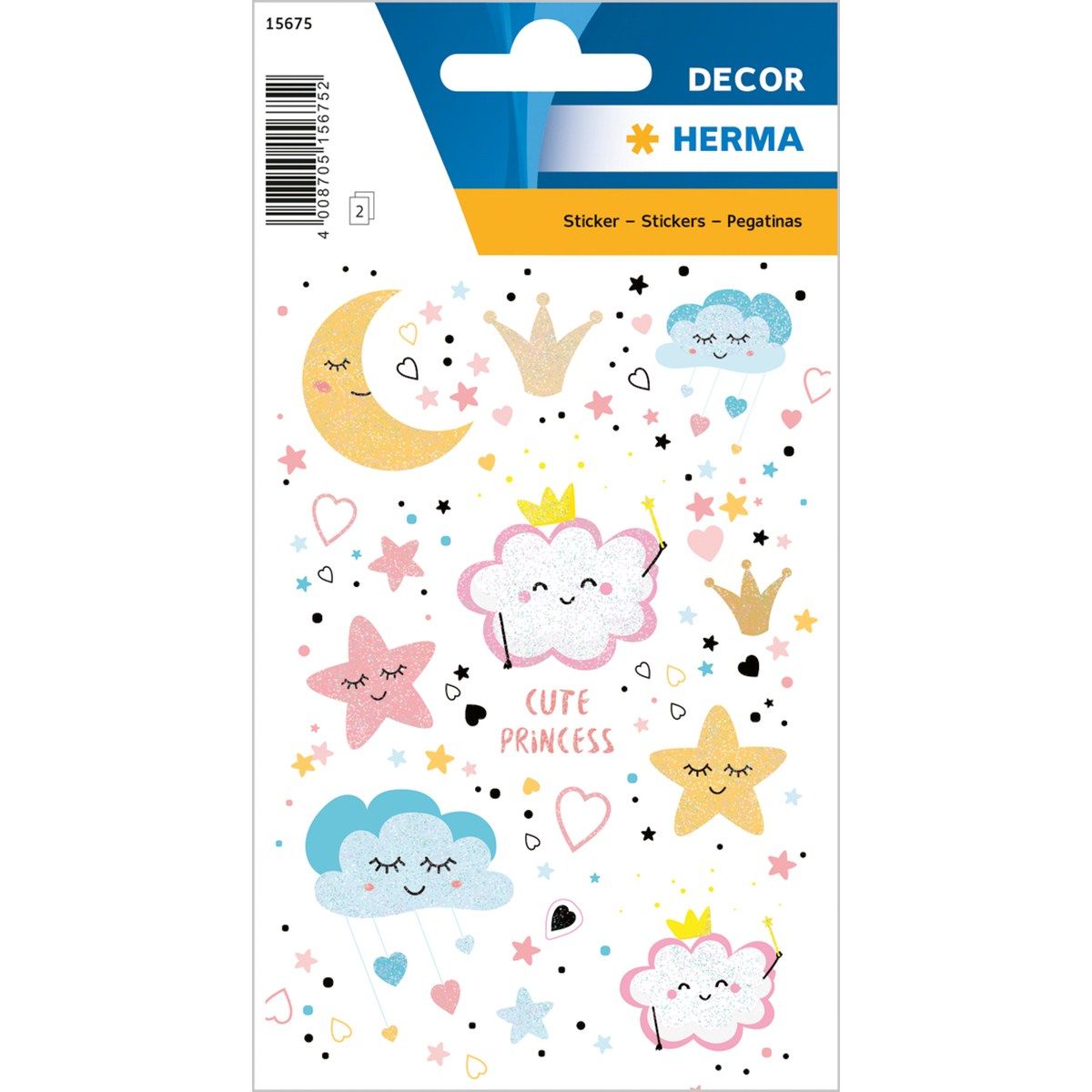 Φωτογραφία προϊόντος: ΟΕΜ Αυτοκόλλητα Herma Decor Cute Princess (15675)