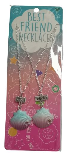 Φωτογραφία προϊόντος: Gama Brands Κρεμαστό Best Friends Necklaces 2 Τμχ Κοχύλια (14482385)