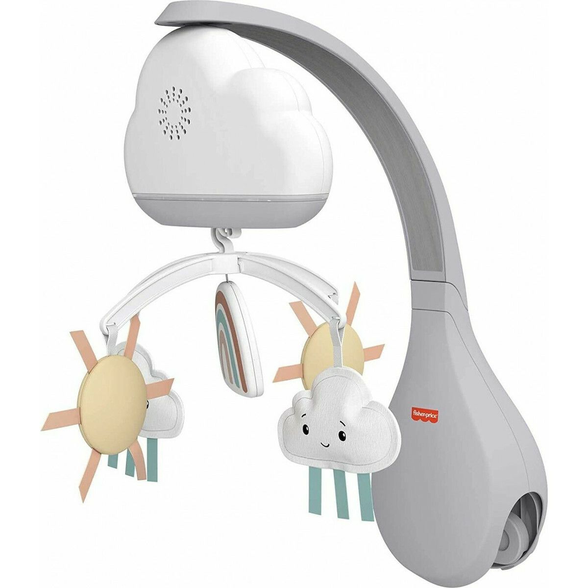 Φωτογραφία προϊόντος: Fisher Price Περιστρεφόμενο Ουράνιο Τόξο Με Αισθητήρα Ανίχνευσης Κλάματος (HBP40)