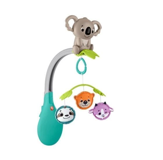 Φωτογραφία προϊόντος: Fisher Price Περιστρεφόμενο Με Ζωάκια 3 Σε 1 (HGB90)
