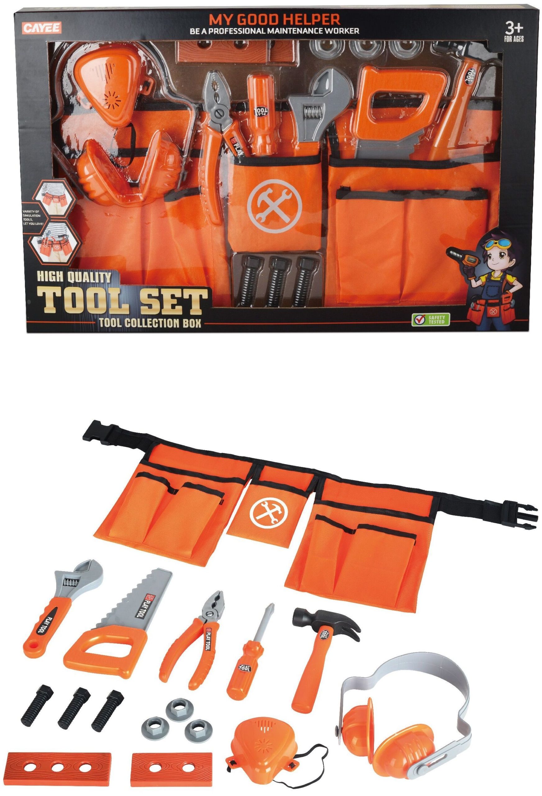 Φωτογραφία προϊόντος: Blue Toys Playset Εργαλεία Με Θήκη Μέσης (MKO411905)