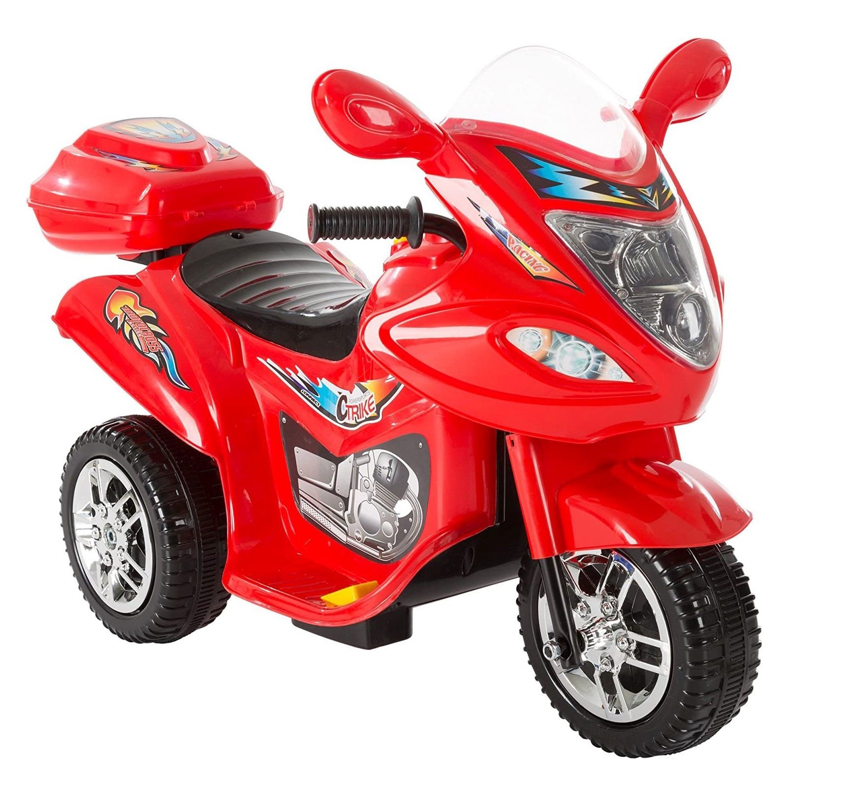 Φωτογραφία προϊόντος: MG toys Μπαταριοκίνητη Μηχανή Mini Motorcycle 6 Volt Κόκκινη για Παιδιά (412177)