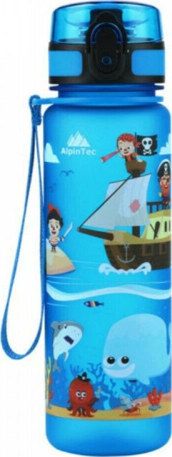Φωτογραφία προϊόντος: AlpinPro Παγούρι Πλαστικό Kids 500mL Blue Pirates (C-500BE-PIR)