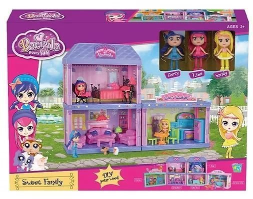 Φωτογραφία προϊόντος: Blue Toys Κουκλόσπιτο Βίλα Barmila Με Φως (MKH929736)