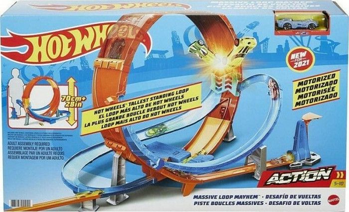 Φωτογραφία προϊόντος: Mattel Hot-Wheels Πίστα Γιγάντιο Λουπ (GTV14)