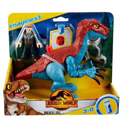 Φωτογραφία προϊόντος: Fisher Price Imaginext Jurassic World 3: Dominion Therizinosaurus And Owen (GVV63)