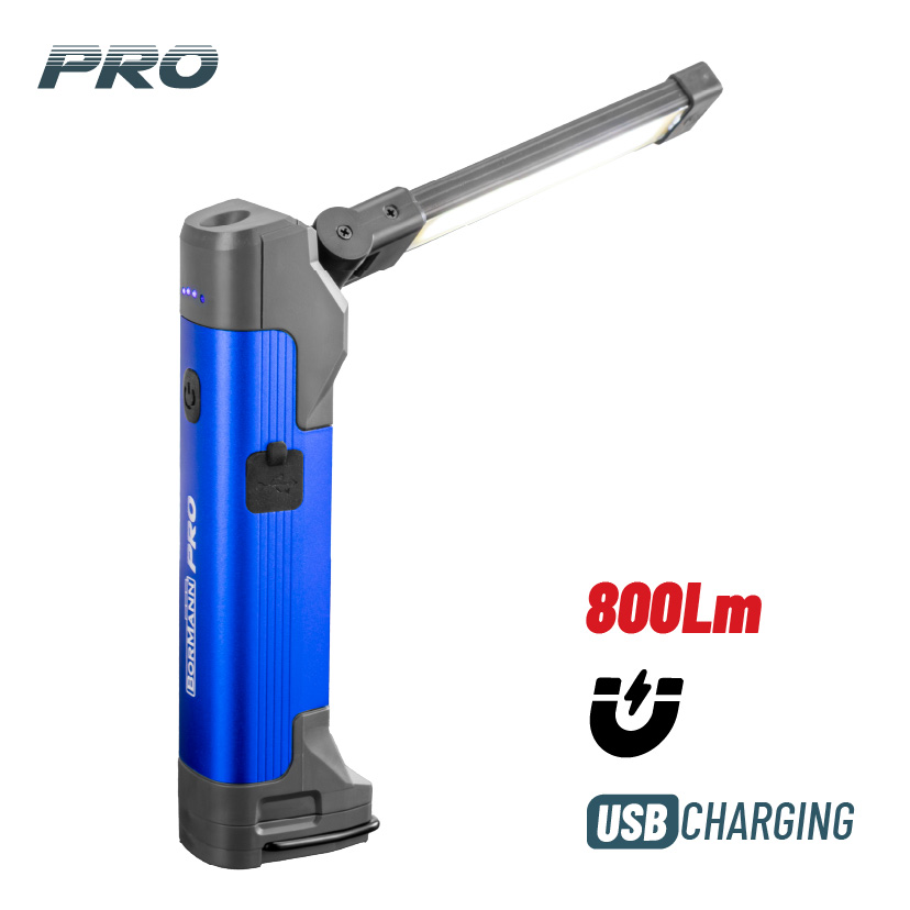 Φωτογραφία προϊόντος: BORMANN Pro BPR6026 Φακός/Λάμπα Εργασίας 800Lm,Αδιάβροχος (072379)